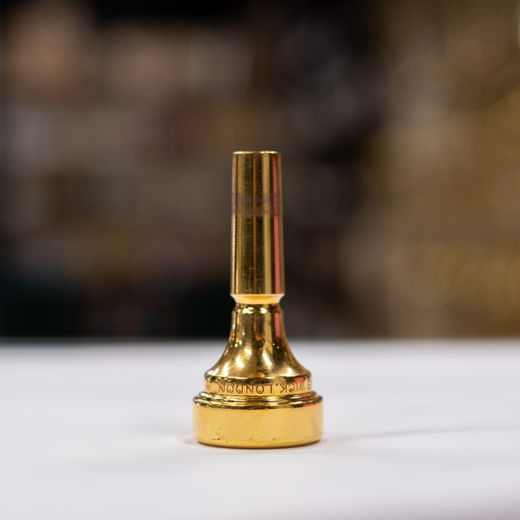 Used Denis Wick 2BFL Flugelhorn Mouthpiece (Gold Plated) - Laurie Frink Collection