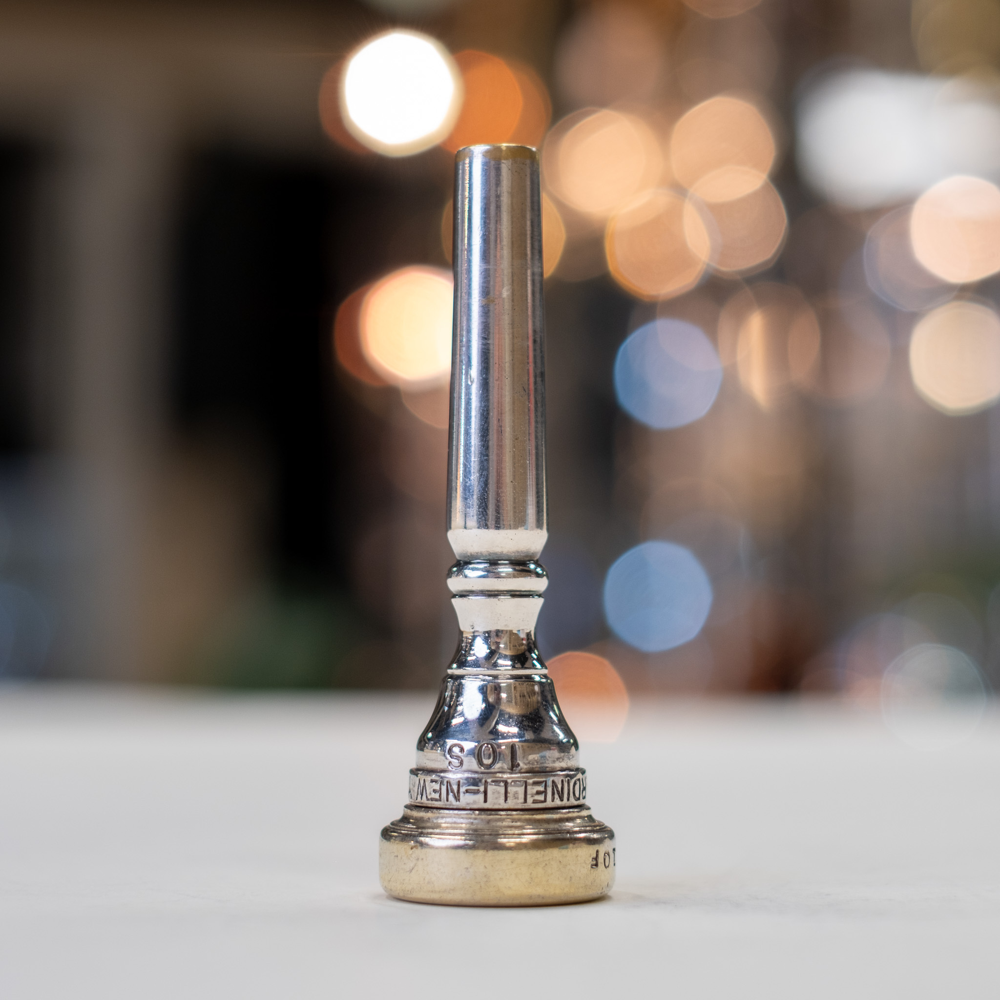 Giardinelli　ジャルディネリ　S10 Used Giardinelli 10S Screw-Rim Trumpet Mouthpiece w/ 10F Rim