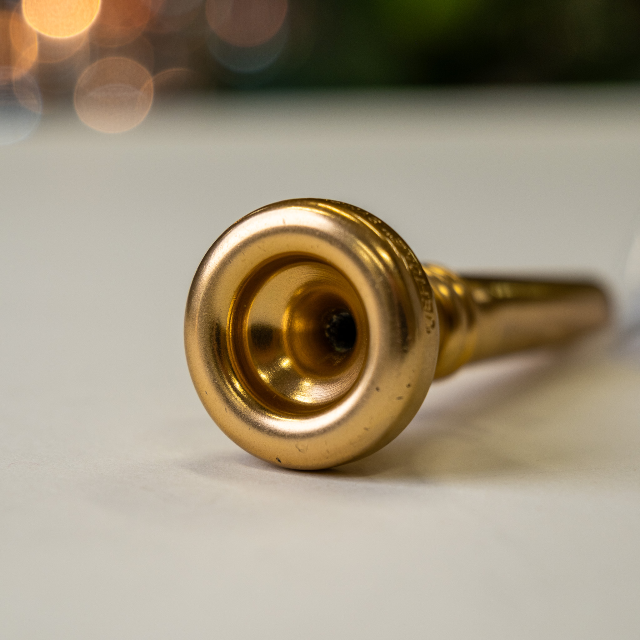 Used Jet-Tone Symphony C Aluminum Trumpet Mouthpiece - Joe Shepley