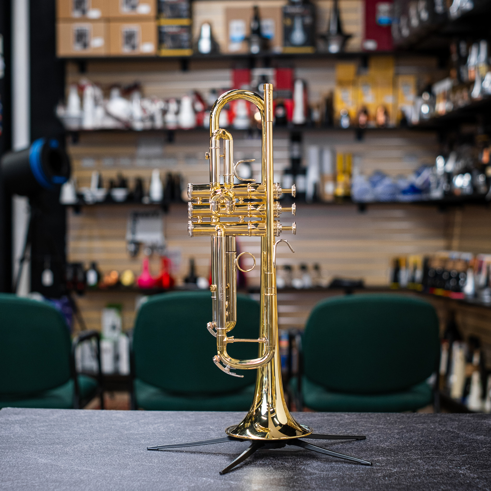 Van Laar Paris m.6 Bb Trumpet (Raw Brass) - New