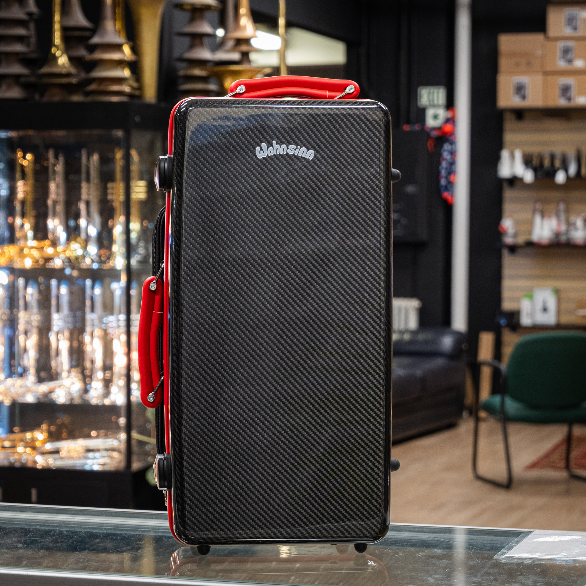 Wahnsinn Triple Trumpet Case - 3K Carbon Fiber, Glossy Esteban Edition