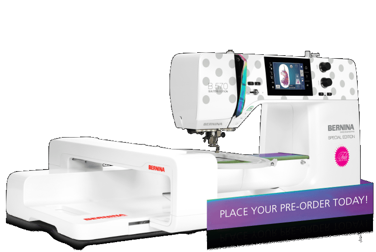 Bernina 570 QE Tula Pink Special Edition