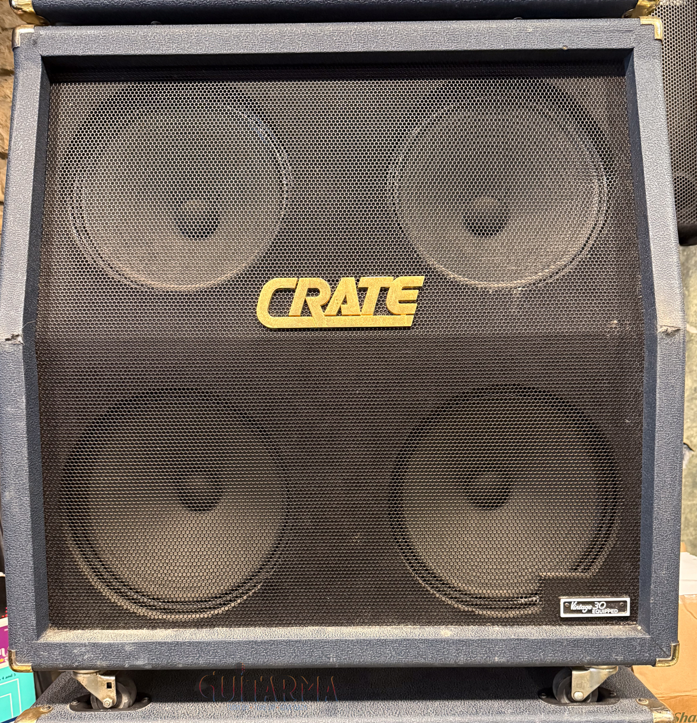 Crate BV412 vintage 30 equipped 4x12 cab - slanted