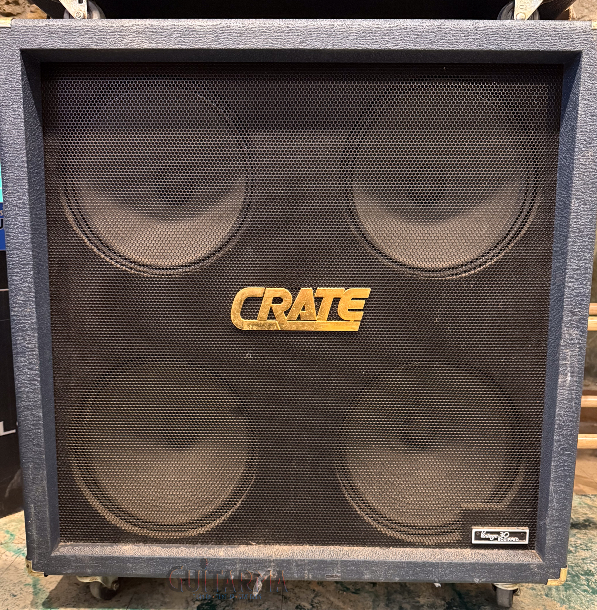 Crate BV412 vintage 30 equipped 4x12 cab - straight
