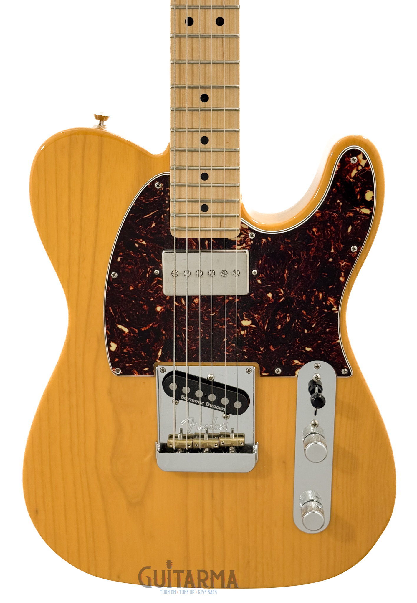 Fender American Professional Tele - 2018, upgraded w/Duncan Quarter Pounder, Phat Cat and HS pickguard, Roadrunner HSC