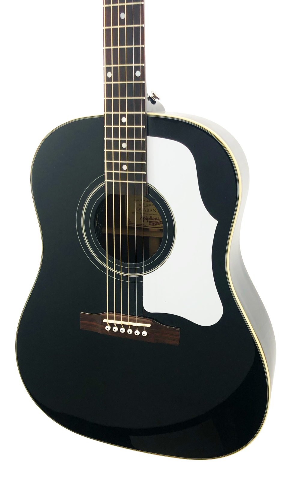 Epiphone AJ-45 Masterbilt - Black with Epiphone HSC, Limited Edition