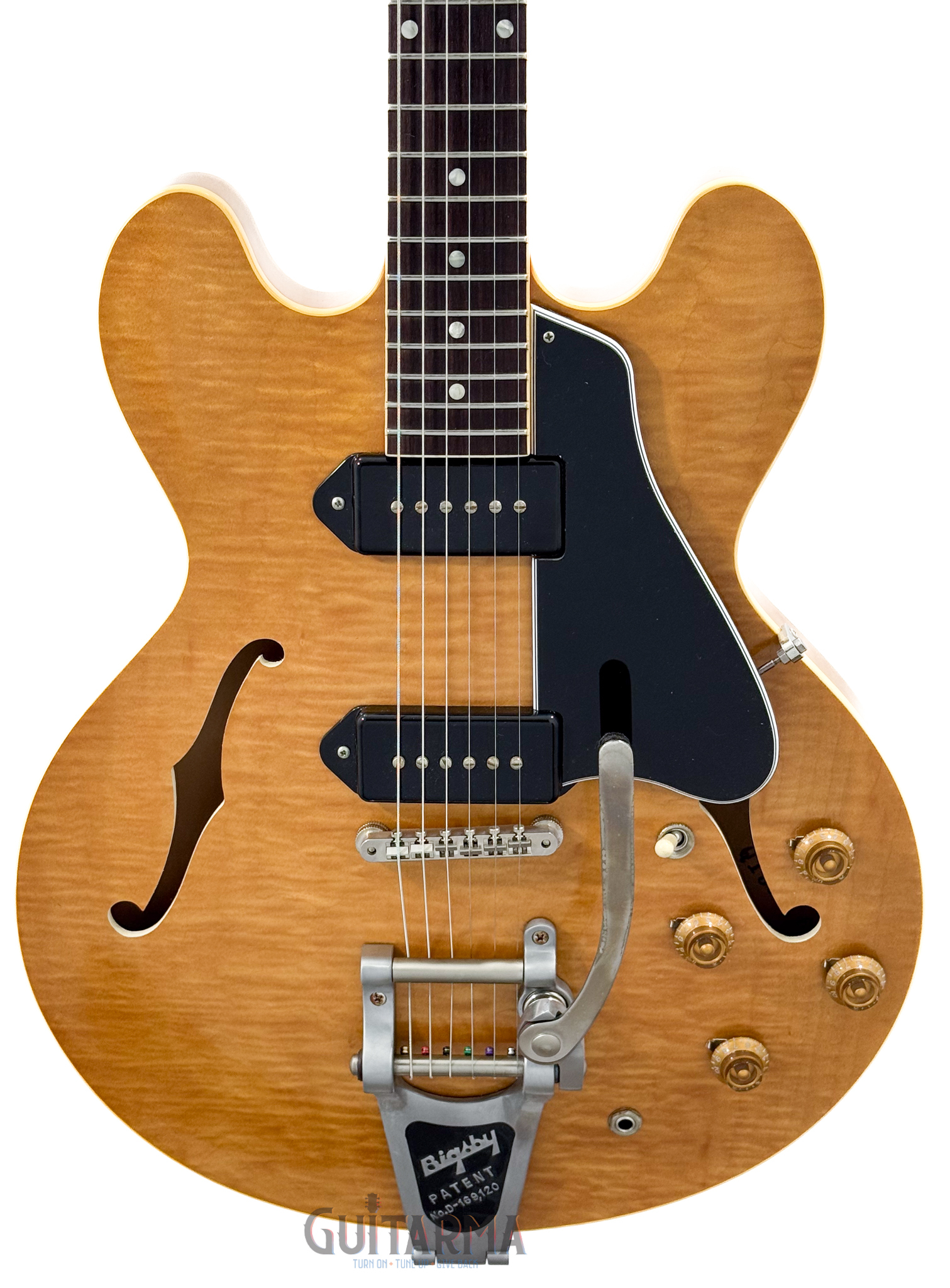 Gibson Memphis '61 ES-330TDN Thinline Figured VOS Ltd Ed w/Bigsby - 2016, w/OHSC, COA