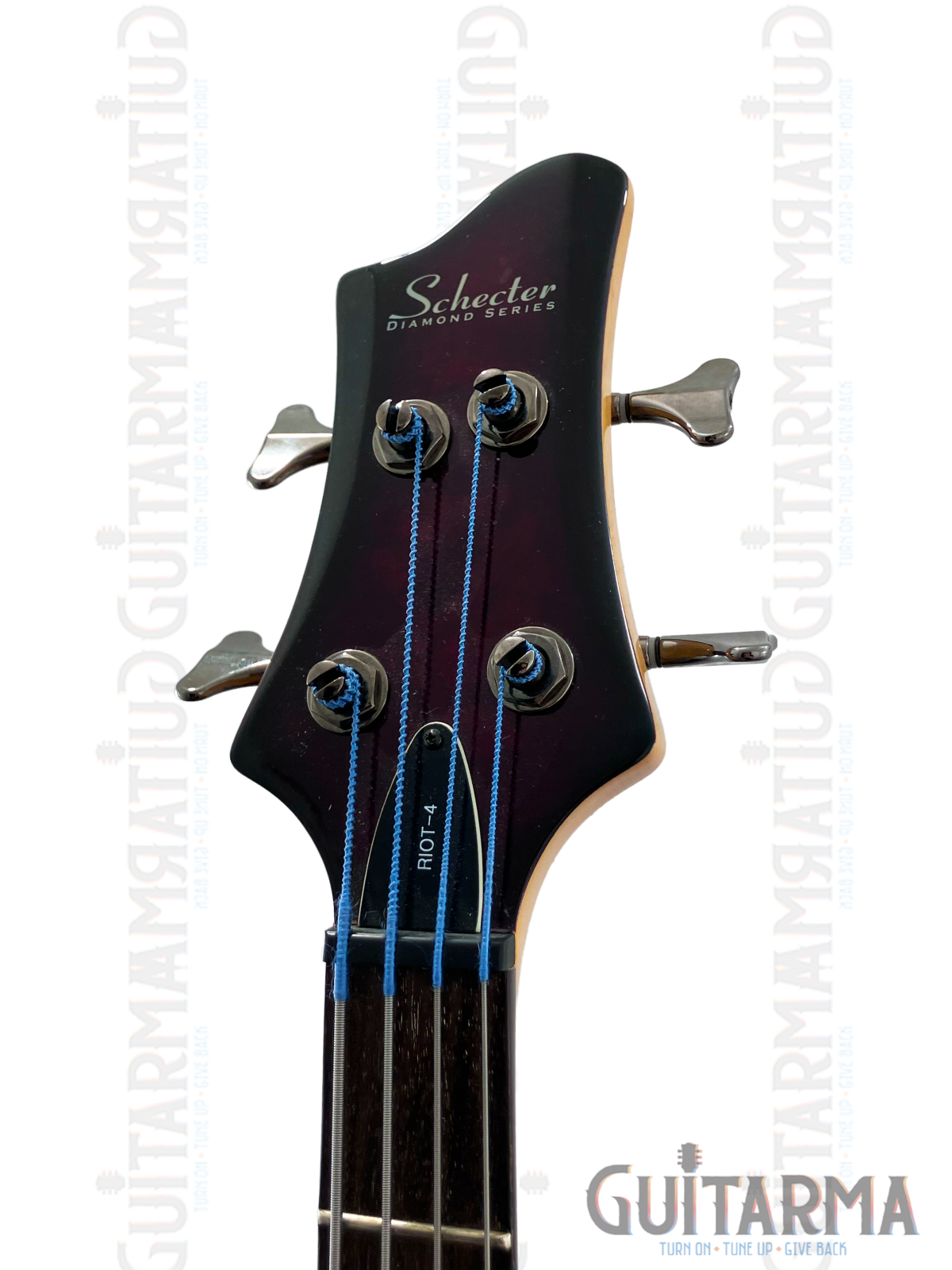 Schecter Diamond Series Riot-4 Neck Thru Bass - w/hsc