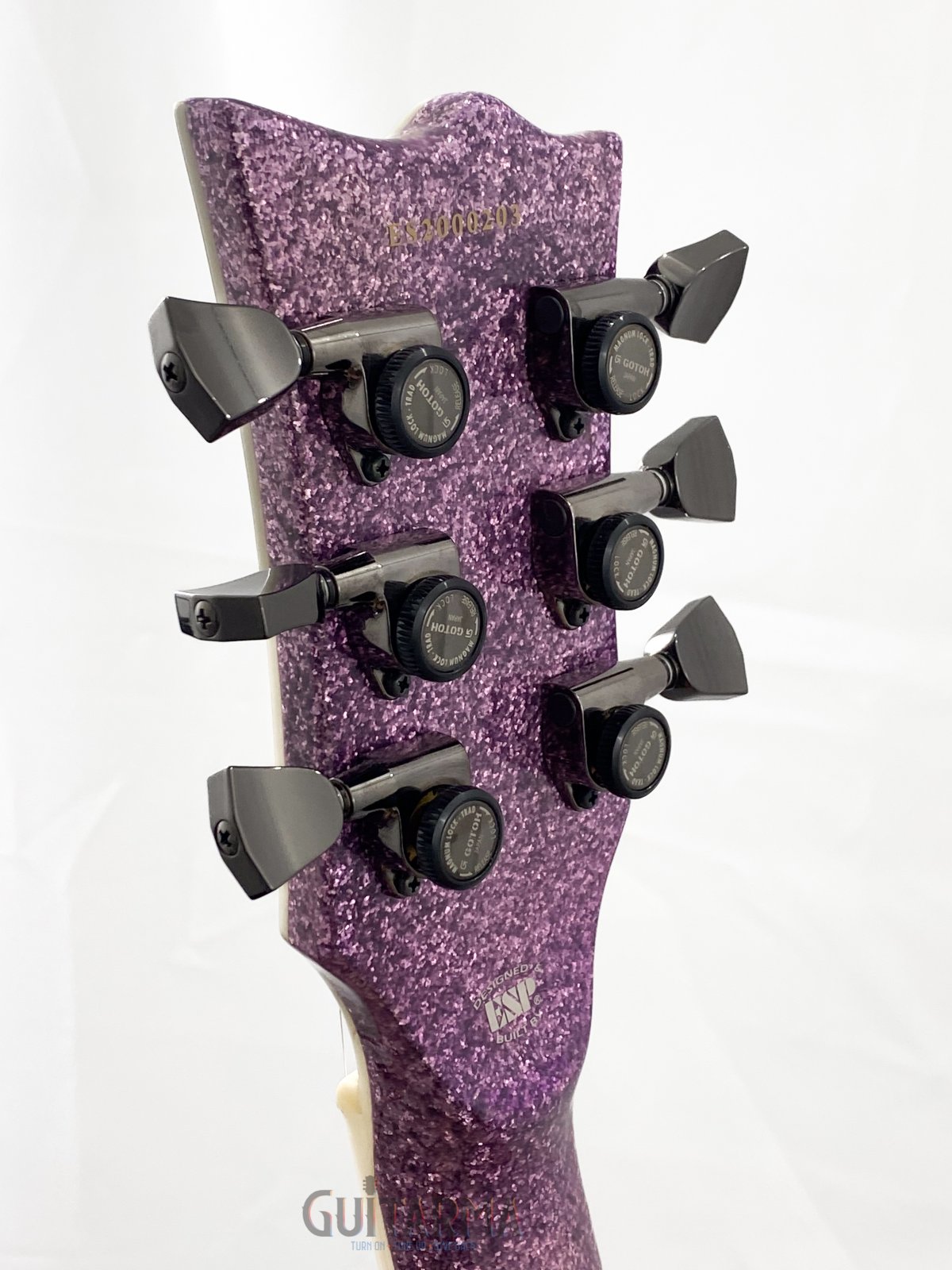 ESP E-II Eclipse - upgraded non-active Suhr pickups, Sparkle