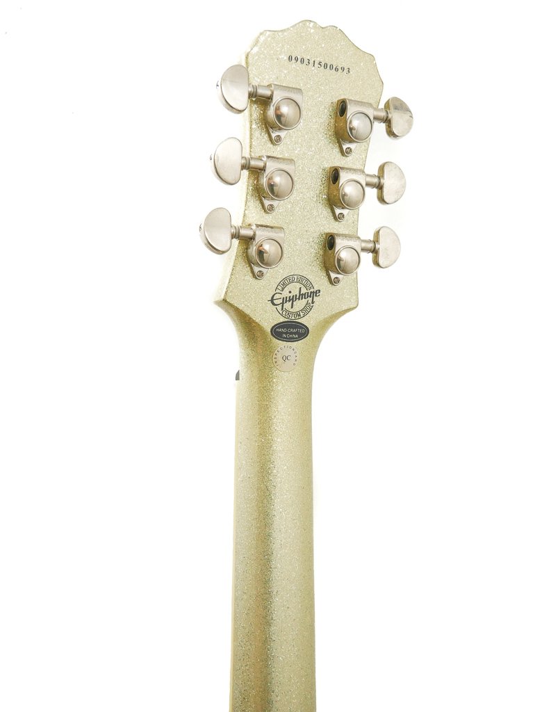 2009 Epiphone Les Paul Standard Limted Edition - MIC, Sparkle, w/HSC