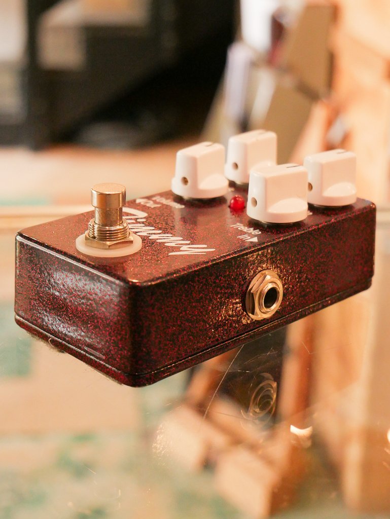 Paul Cochrane Timmy v2 Red Sparkle overdrive pedal