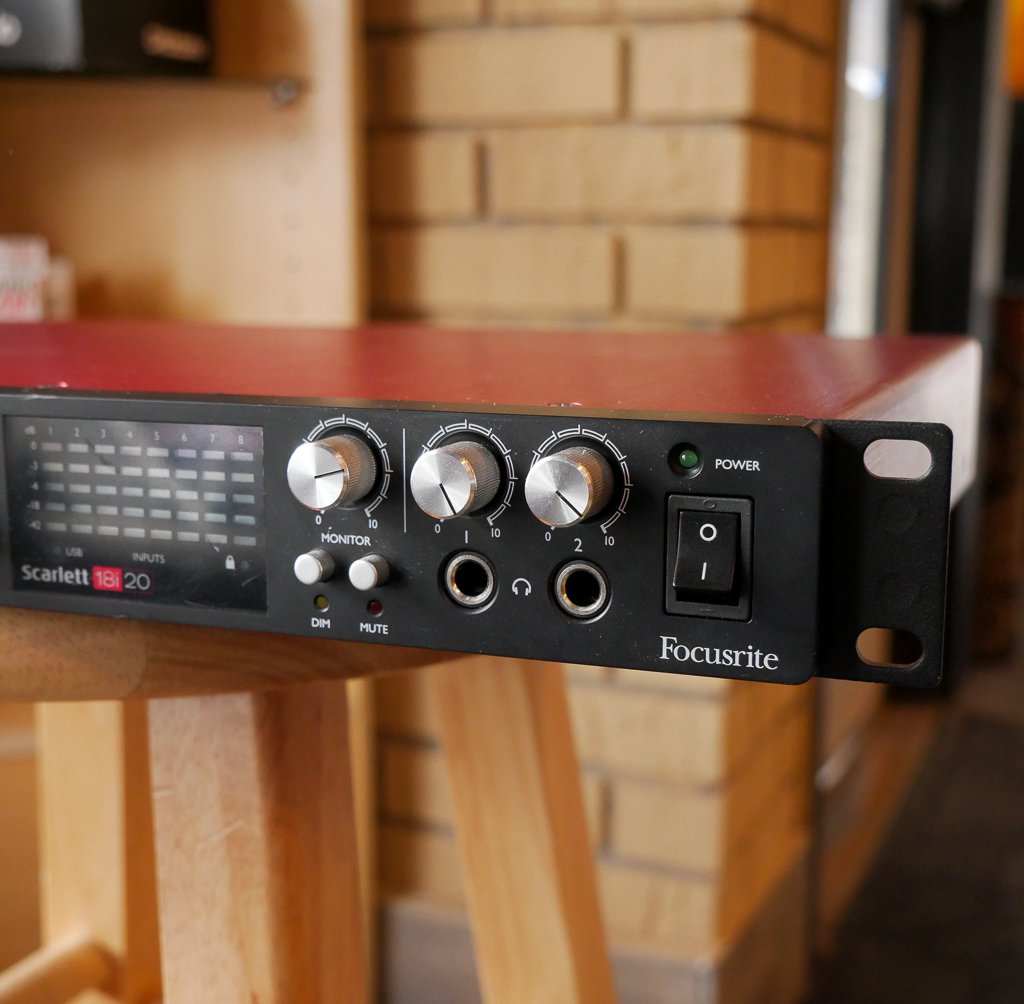 【2Uラック付】Focusrite Scarlett 18i20 G2 Focusrite Scarlett 18i20 (Second Generation) USB 2.0 audio