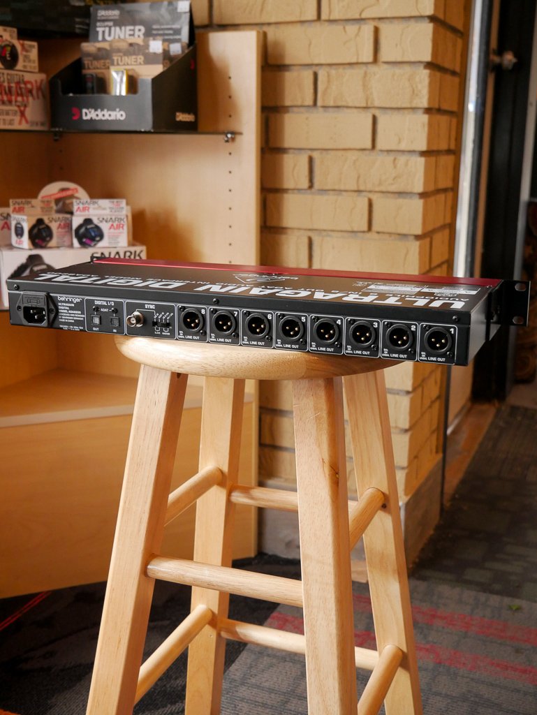 Behringer Ultragain Digital ADA8200 8-Channel Mic Preamp w/power cable