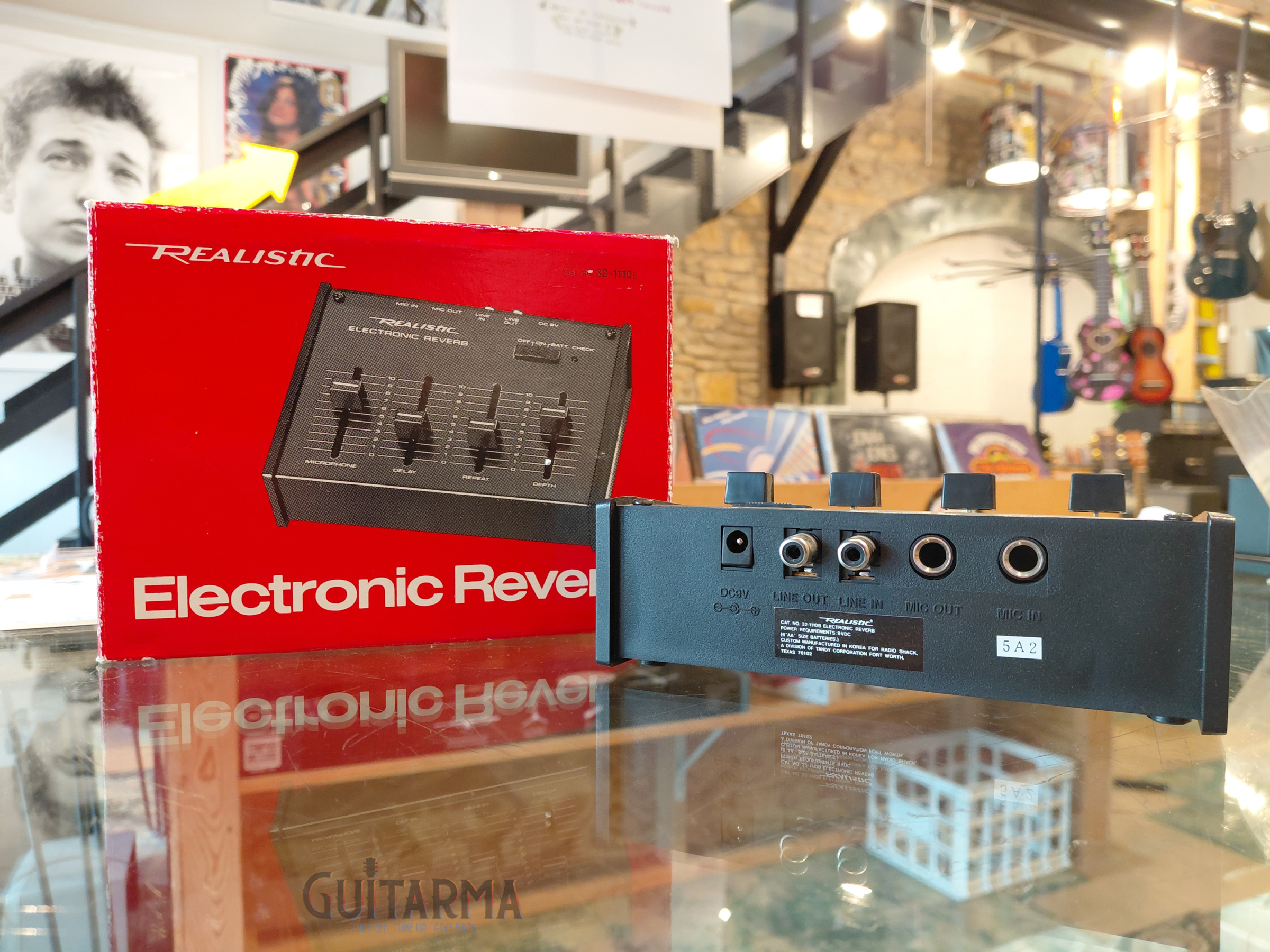 Realistic Electronic Reverb - vintage, w/original box + manual