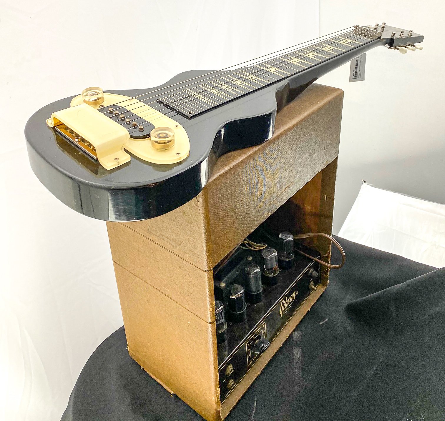 Vintage 1947 Gibson BR-6 lap steel & matching amp - w/OHSC