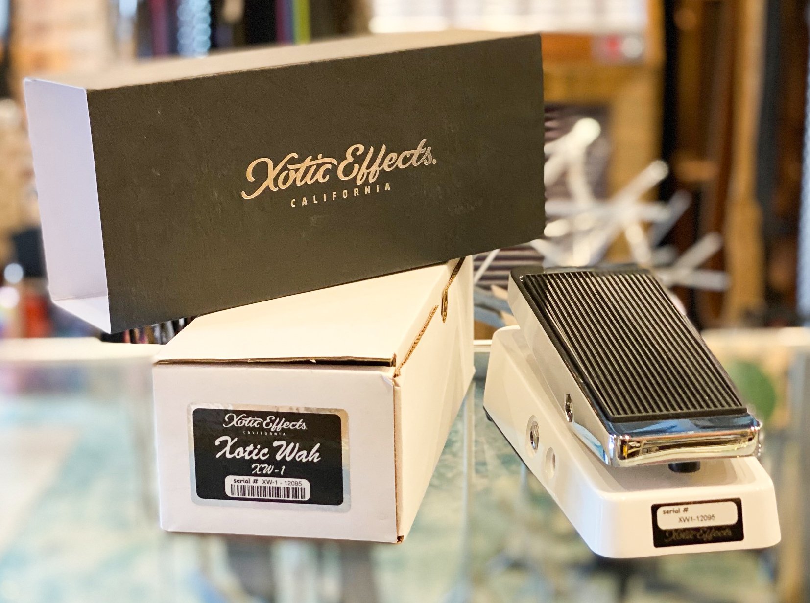 Xotic XW-1 wah pedal - w/original box, manuals