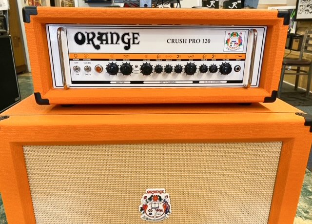 Orange CR120H + CR 4x12 cab