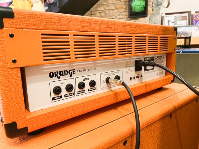 Orange CR120H(ヘッド) & Laney HCM412(キャビ) ORANGE ( オレンジ ) CR120H 送料無料 | サウンドハウス