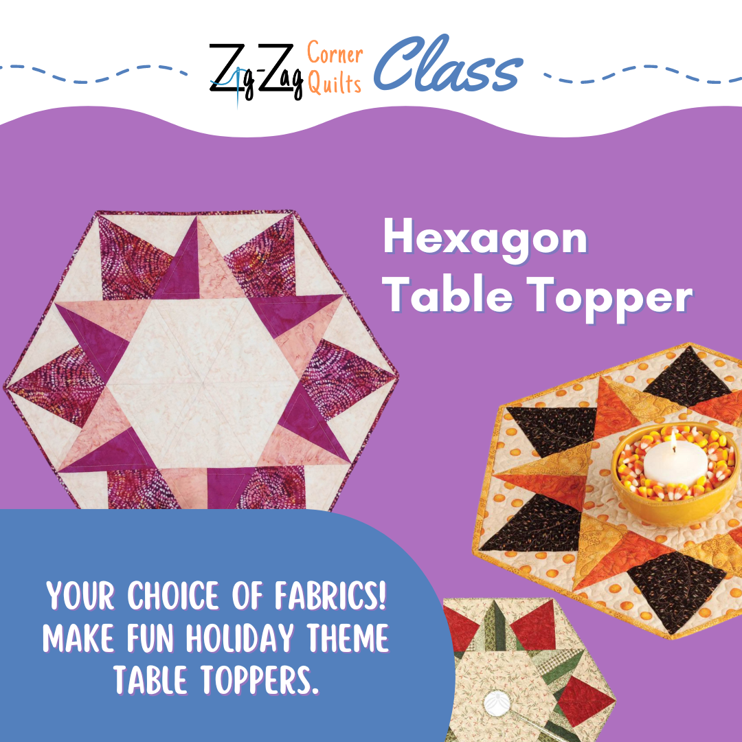 Hexagon Table Topper