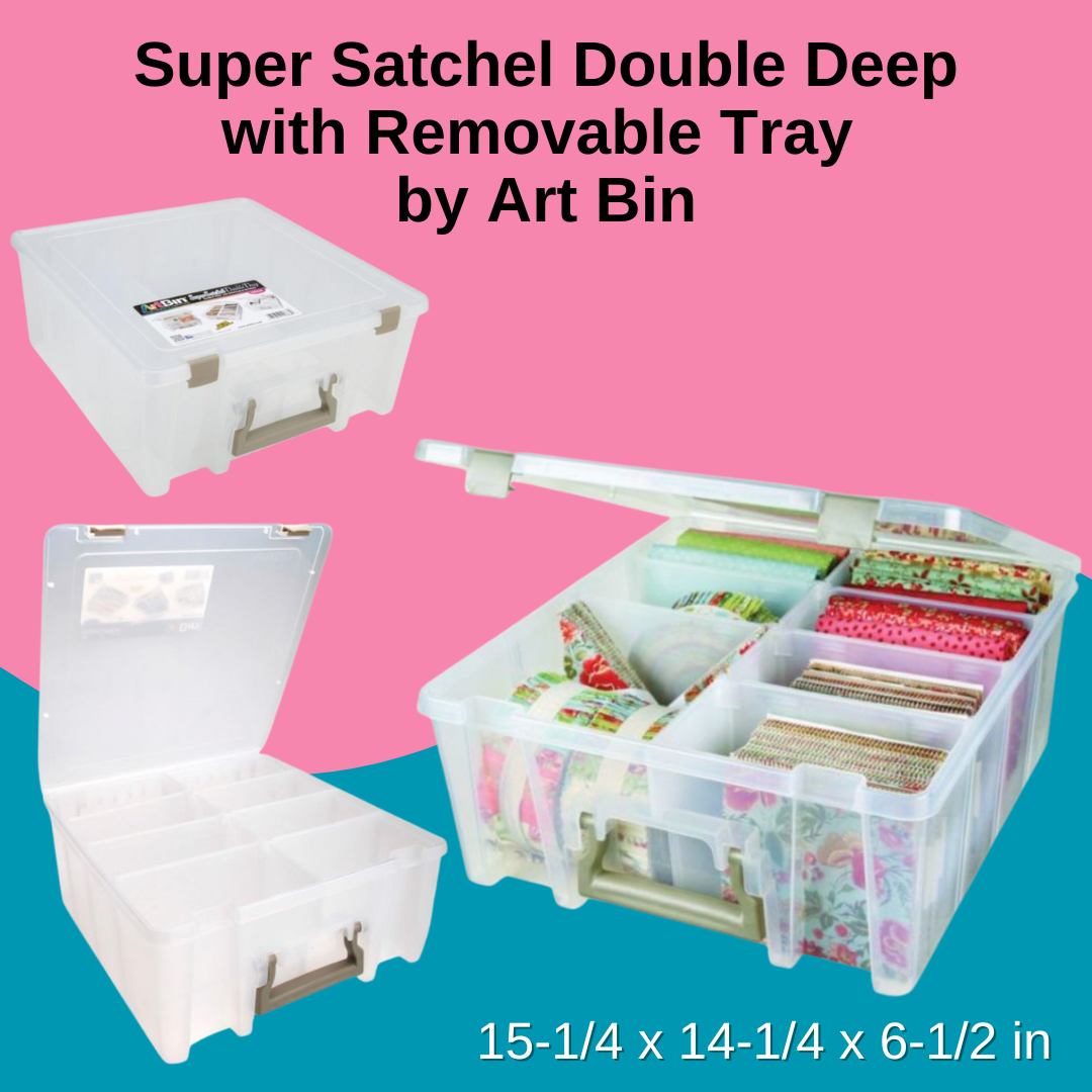 Super Satchel Double Deep with Removable Tray - 6899AC by ArtBin