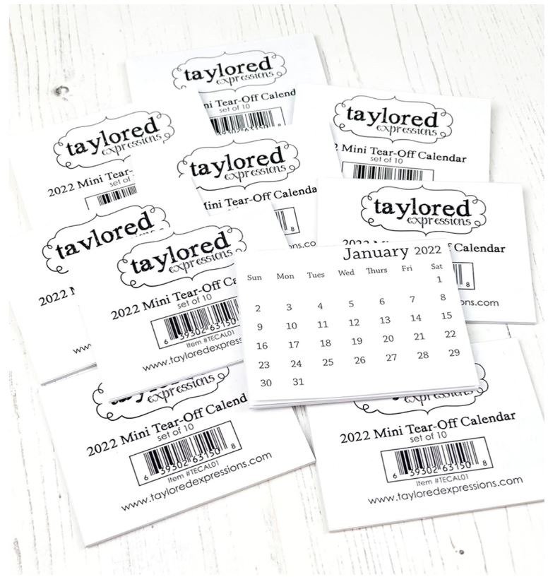 TE 2023 Mini Tear Off Calendars 10 pk 639302631508
