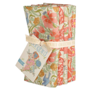 Tilda - Songbird 5 pc Fat Quarter Bundle Coral 