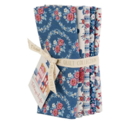 Tilda - Village Life 5 pc Fat Quarter Bundle Blue