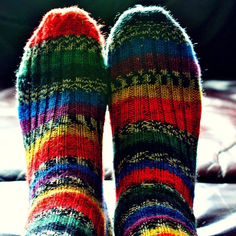 Any Gauge Toe Up Sock Pattern by Knit & Pearls