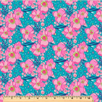 Josie Jean Main Floral Aqua