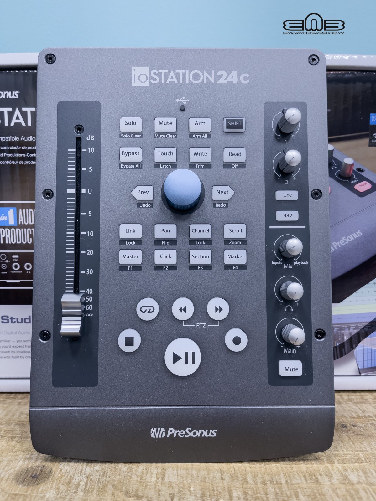 Presonus ioStation 24c Audio Interface with Motorized Fader