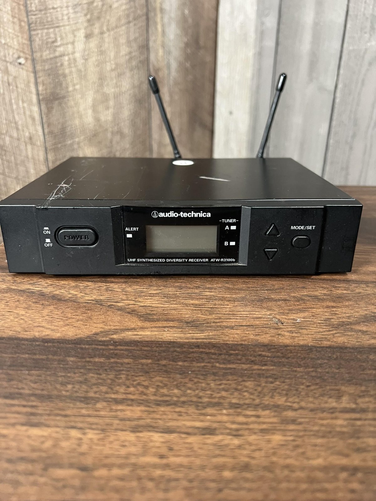 Used Audio Technica ATW-T371b Handheld Wireless Microphone and ATW