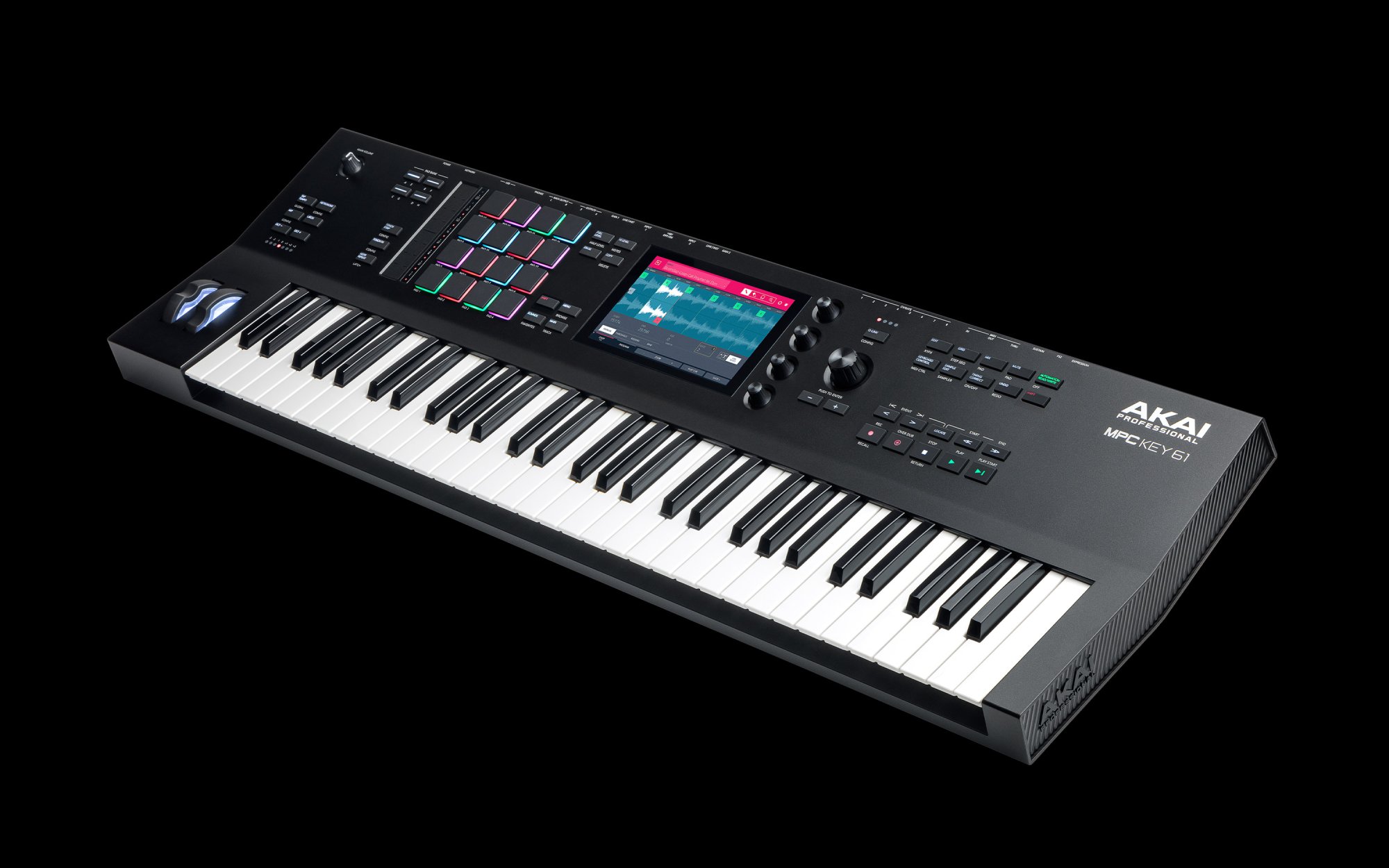 Akai MPC Key 61 Standalone 61 Key MPC Keyboard - 694318025178