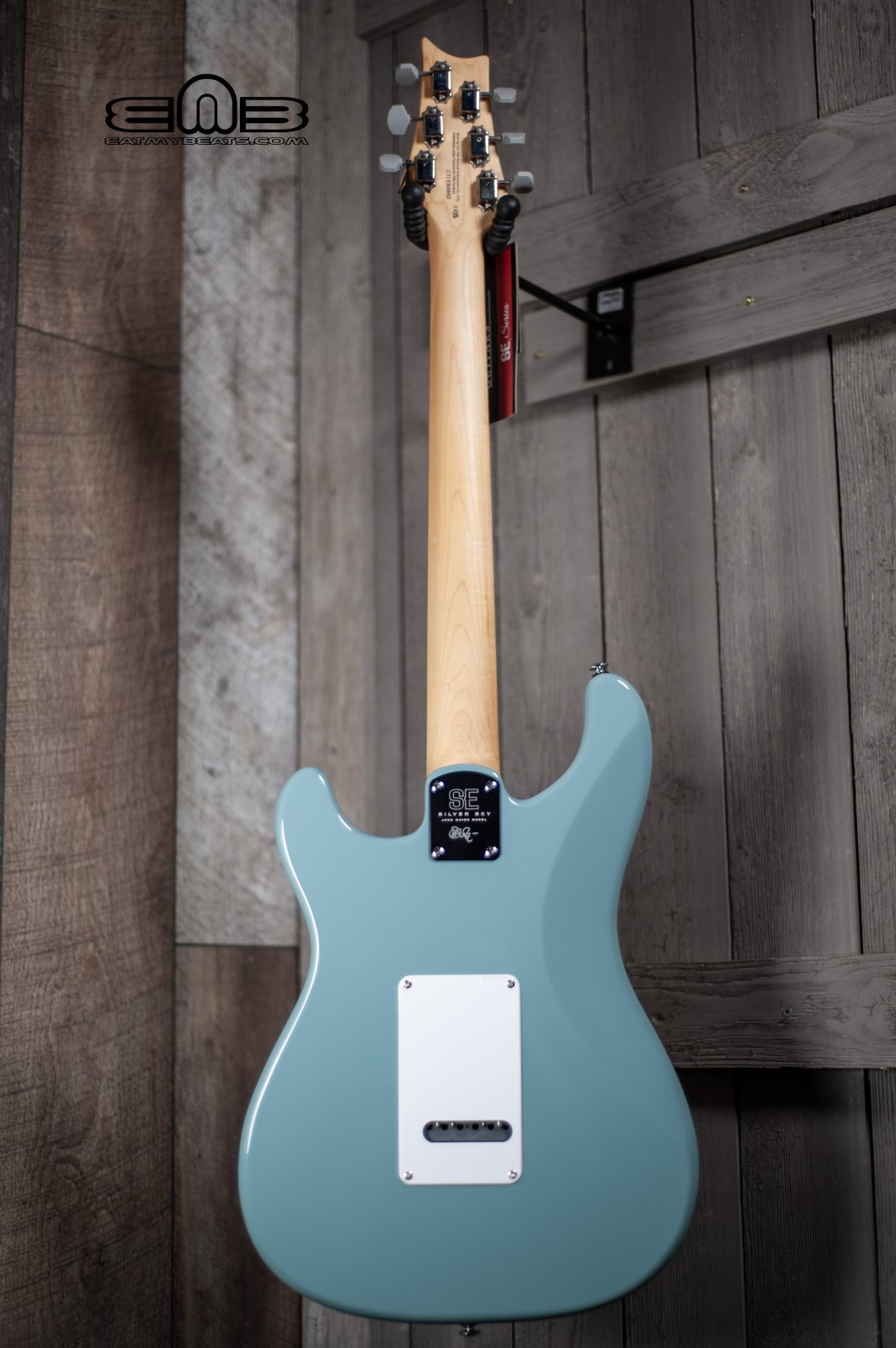 PRS J2R2J SE Silver Sky in Stone Blue Electric Guitar - 825362102311