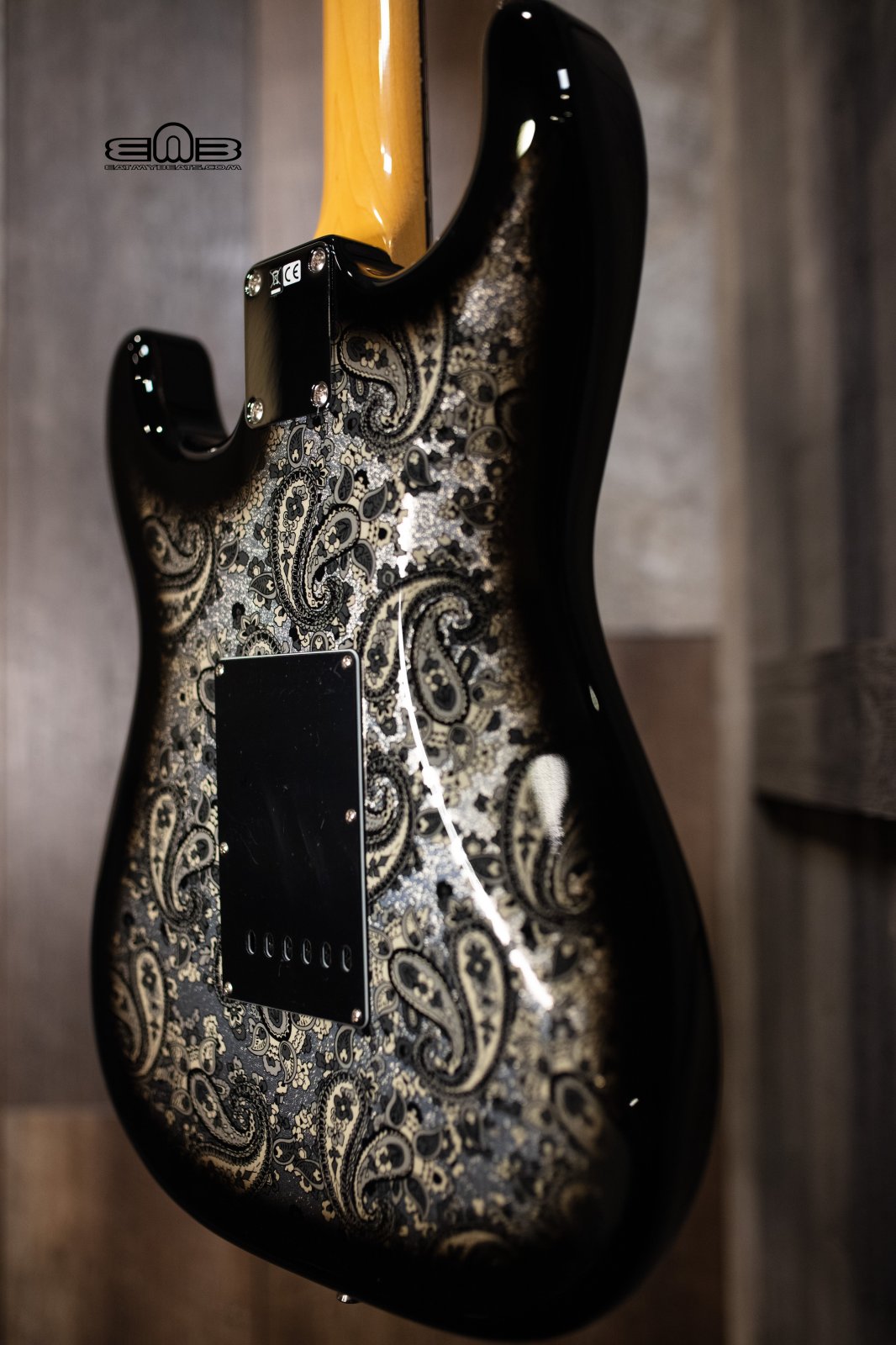 ギター Fender MEX Limited Black Paisley ST FENDER Stratocaster Limited Black Paisley Stratocaster