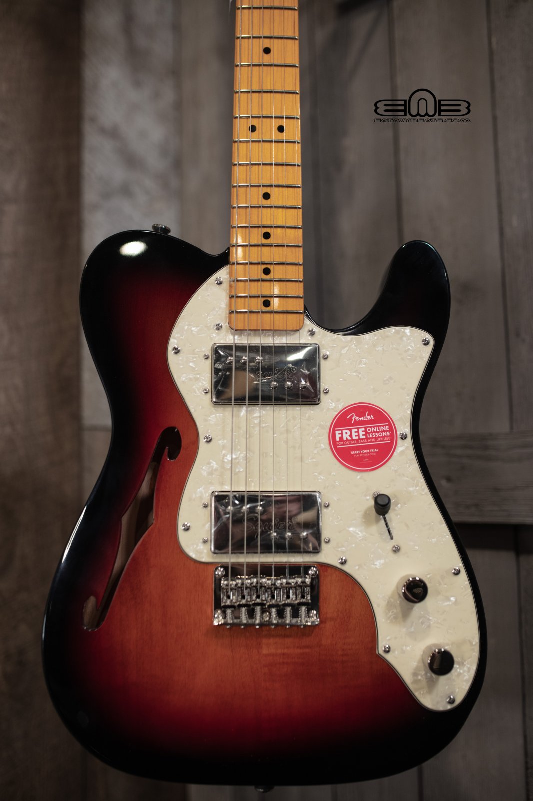 Squier Classic Vibe '70s Telecaster Thinline, Maple