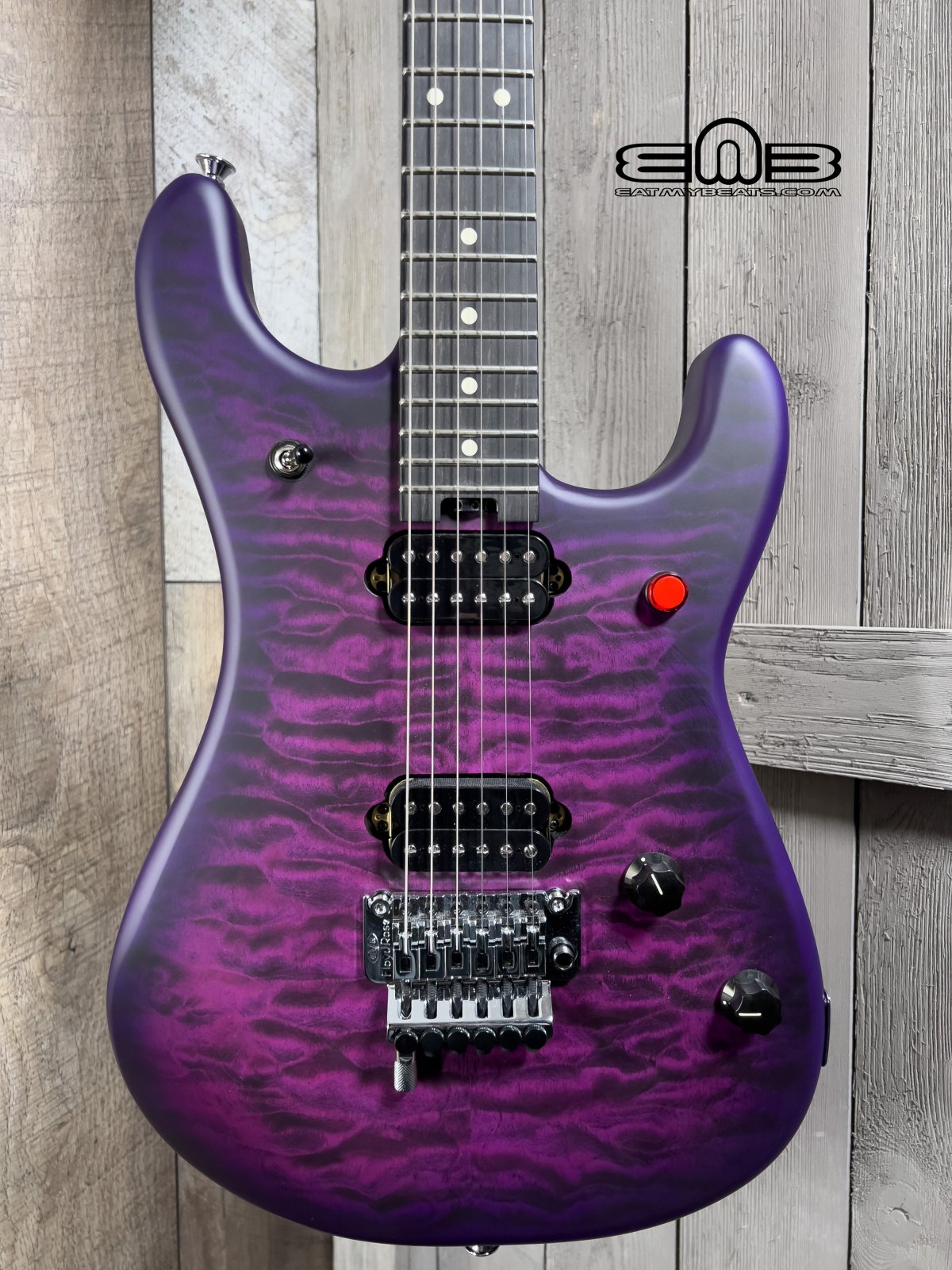 EVH 5150 Series Deluxe QM, Ebony Fingerboard, Purple Daze