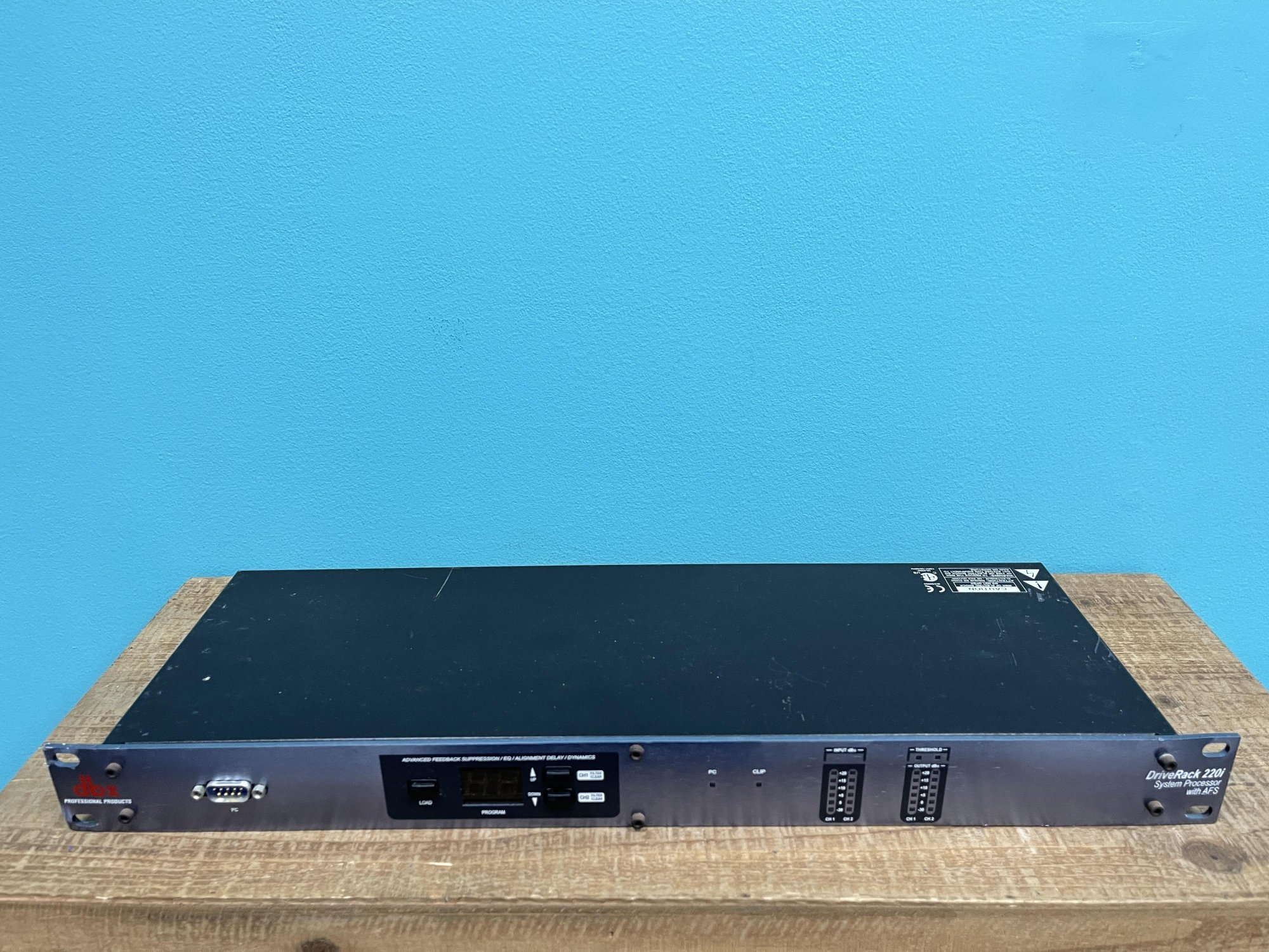 DBX DriveRack PA+ マルチプロセッサー中古品1Uラックおまけ付