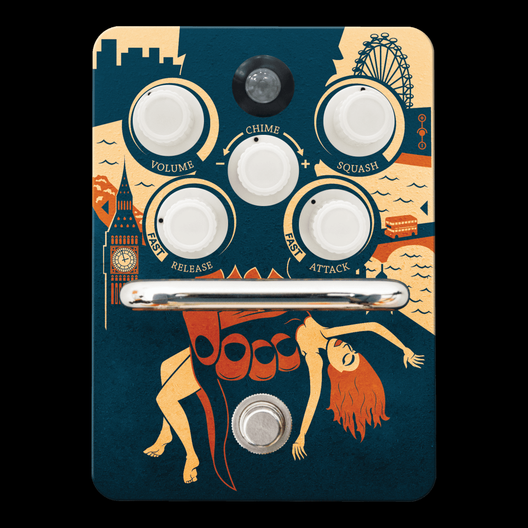 Orange Kongpressor Compressor Pedal - 5060299175686