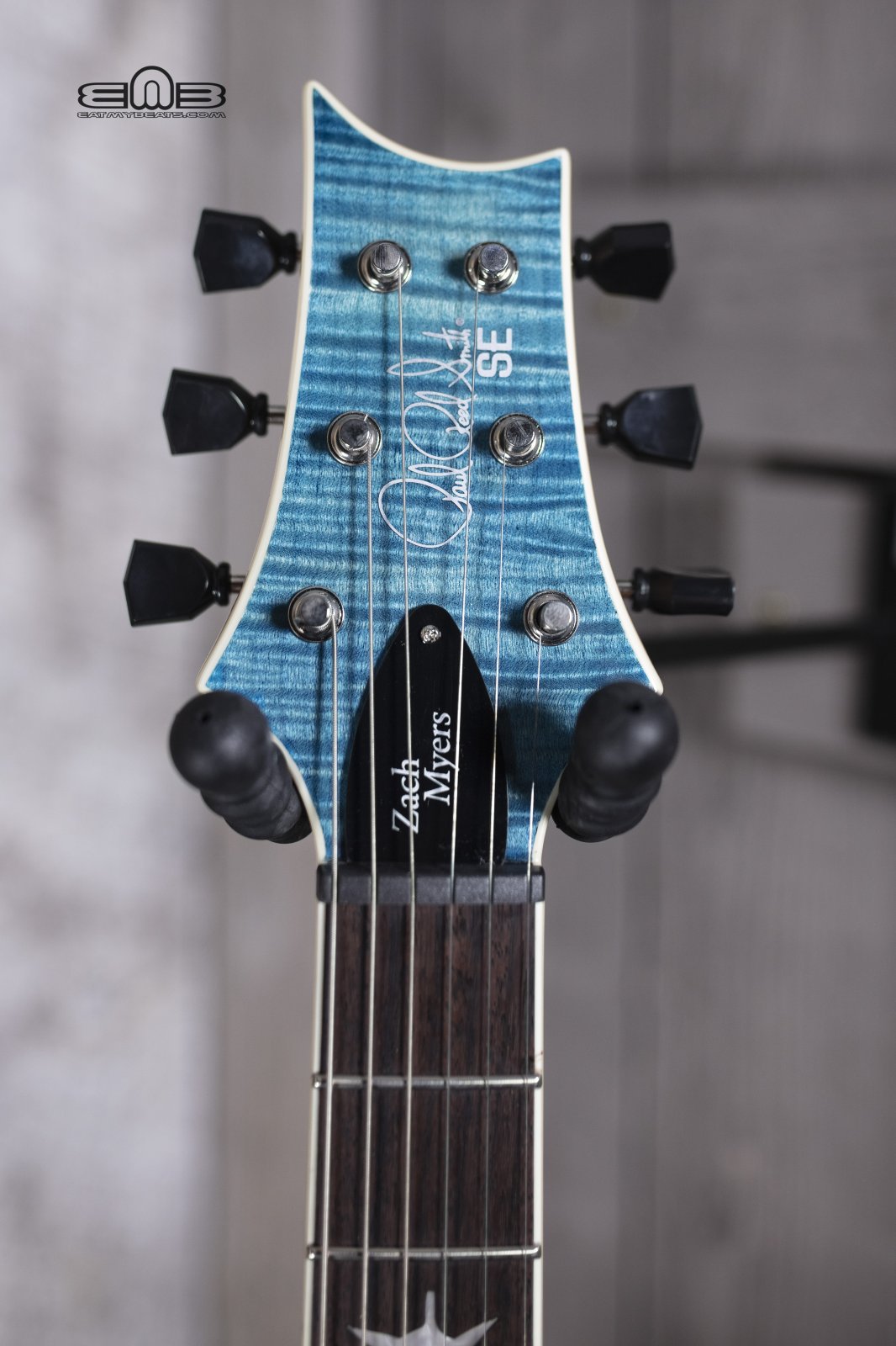 PRS SE Zach Myers Electric Guitar, Myers Blue ZM3 - 825362073734