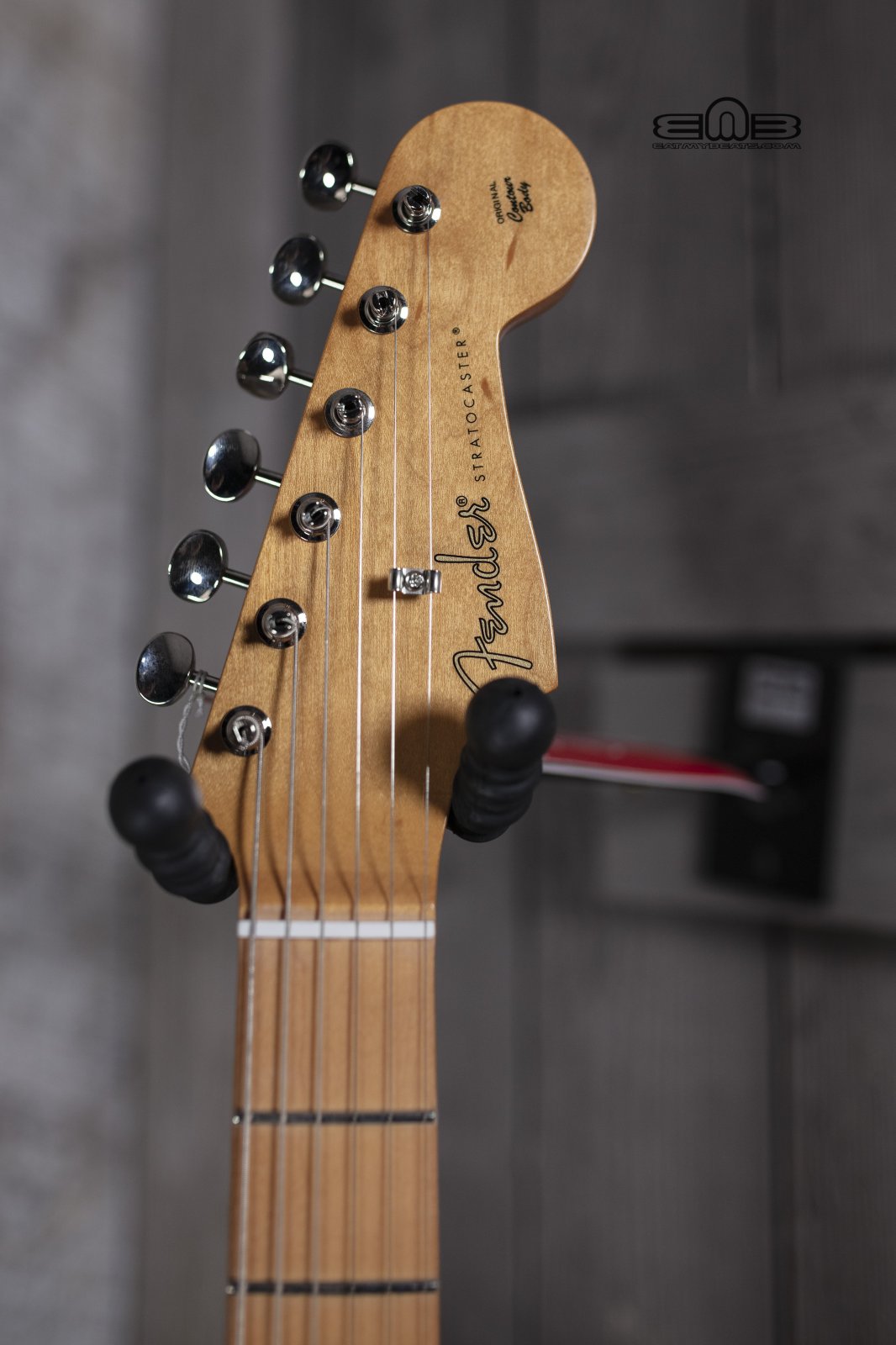 Fender Noventa Stratocaster Electric Guitar, Maple