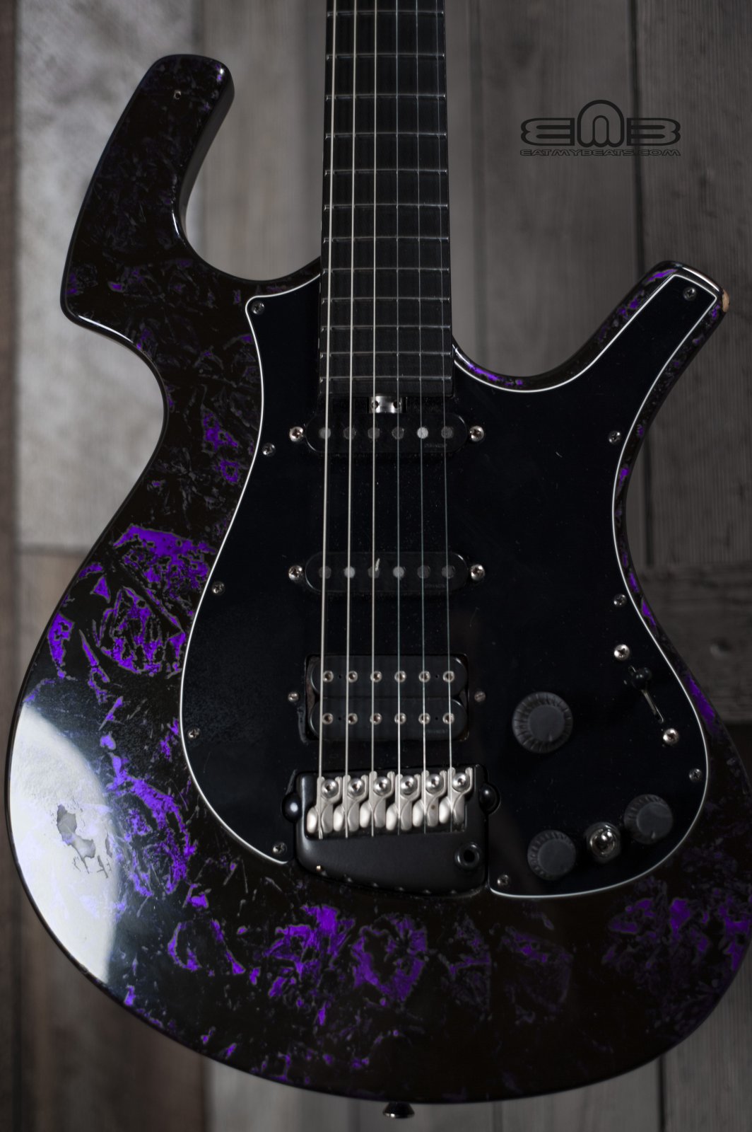 Used Parker Nitefly '97 Purple Swirl Electric Guitar