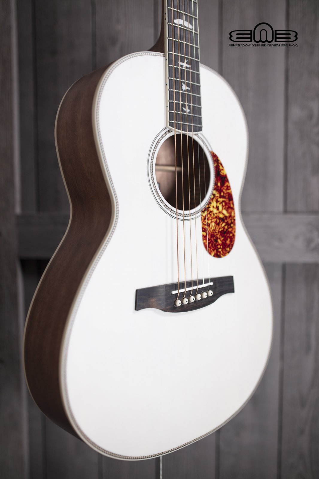 PRS SE PPE20SAAW P20 Parlor Acoustic Guitar in Antique White Paul