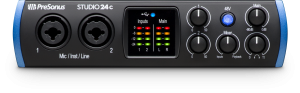 その他 Presonus STUDIO 24c PreSonus Studio 24c USB-C 2x2 Audio/MIDI Interface With