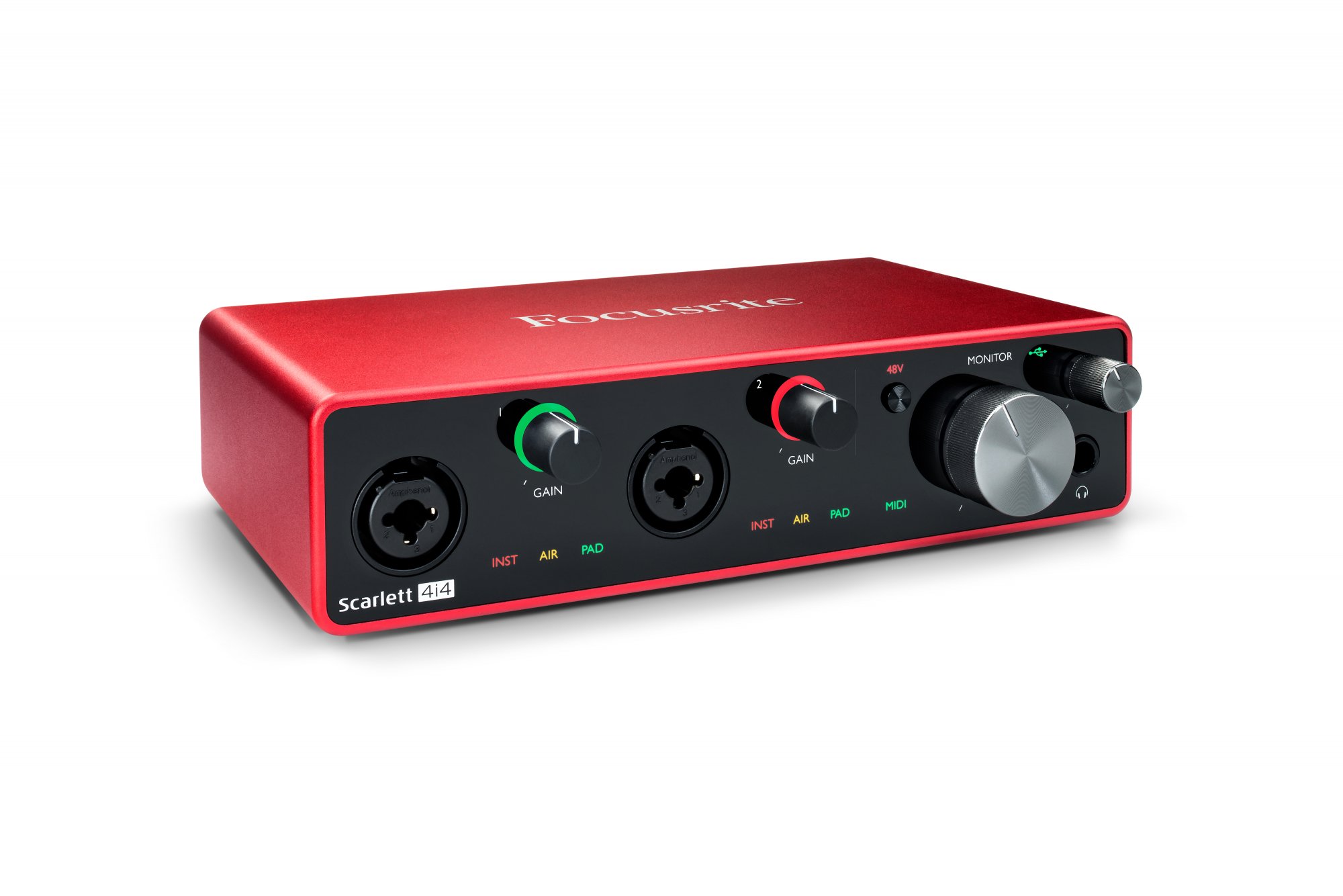 DTM・DAW scarlett 4i4 3rd Focusrite Scarlett 4i4 3rd Gen USB Recording Interface