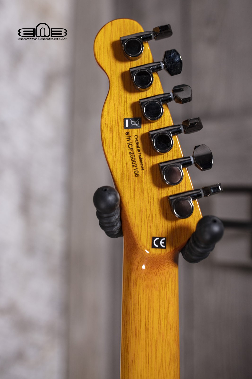 DeliciousTaylormade ブラスゴールド　テレキャスタータイプ Made in Japan Limited Telecaster Raw Ash Vintage Natural
