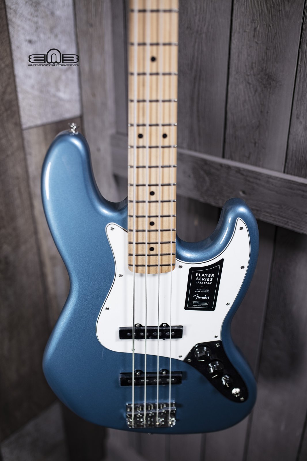Fender Player Jazz Bass, Maple Fingerboard, Tidepool Electric