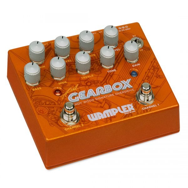 「レブ」Wampler Gearbox AW シグネチャーOD Wampler Gearbox - Andy Wood Signature Overdrive Pedal