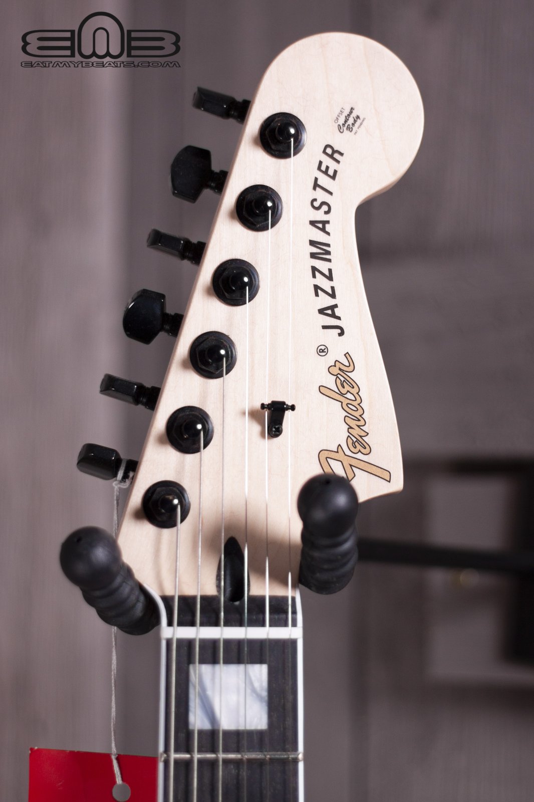 Fender Jim Root Jazzmaster V4, Ebony Fingerboard, Flat White