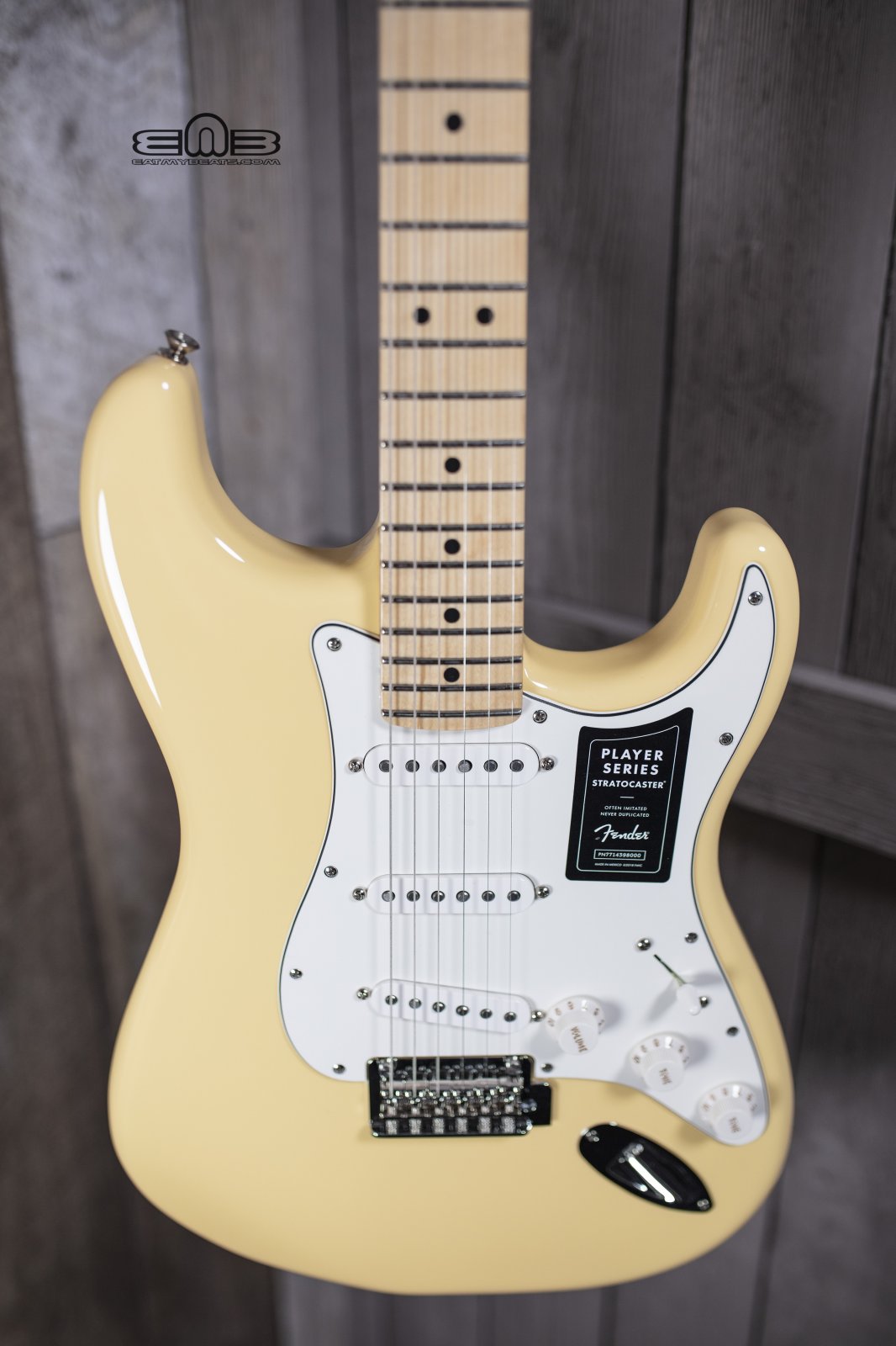 おまけ付き！fender player Stratocaster Fender Player Stratocaster, Maple Fingerboard, Buttercream