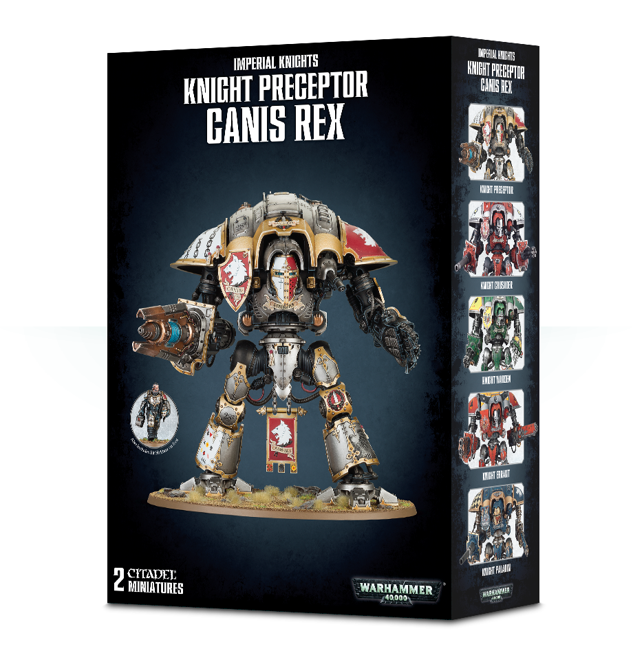 Warhammer 40k Imperial Knights - Knight Questoris Wulflund